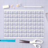 Manateschwimmen unter Wasser #2 Zeichnend Seidenpapier (Handwerk)