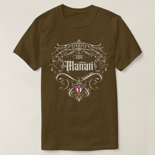 Manati Vintages Design T-Shirt (Design vorne)