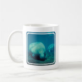 Manatis-Foto-Kaffee-Tasse Kaffeetasse (Links)