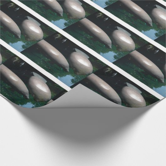 Manatis Geschenkpapier (Ecke)