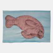 Manatis Geschirrtuch (Horizontal)