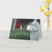 Manatis-Gruß-Karte Karte (Gelbe Blume)