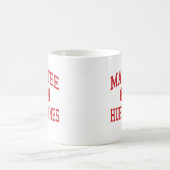 Manatis - Hurrikane - hoch - Bradenton Florida Kaffeetasse (Mittel)
