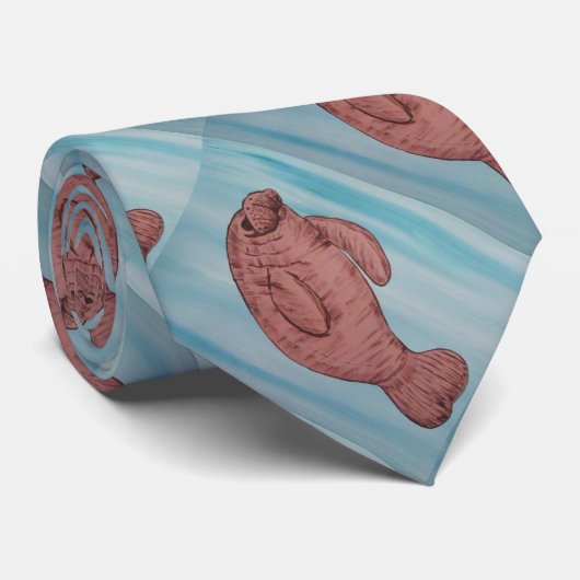 Manatis-Krawatte Krawatte (Gerollt)