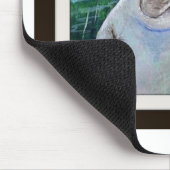 Manatis-Liebe Mousepad (Ecke)