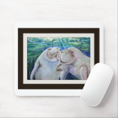 Manatis-Liebe Mousepad (Mit Mouse)
