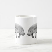 Manatis-Mutter mit der Kalb-Tasse Kaffeetasse (Mittel)