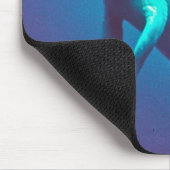 Manatis-Oberflächenbearbeitung zum zu atmen Mousepad (Ecke)