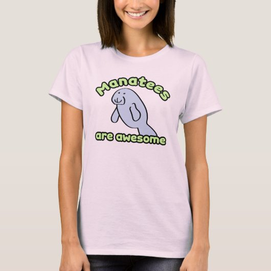 Manatis sind fantastisch T-Shirt (Vorderseite)