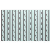 Manatis Stripes graues aquamarines Gewebe Stoff (Yard (91,4 cm))