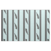Manatis Stripes graues aquamarines Gewebe Stoff (Fat Quarter (45,7 x 55,9 cm))
