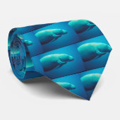 Manatis-Verkratzen Krawatte (Gerollt)