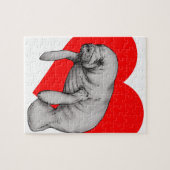 Manatiskunst Puzzle (Horizontal)