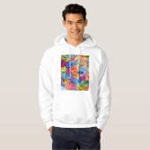 Manaus Brazil City Map Hoodie (Vorne ganz)