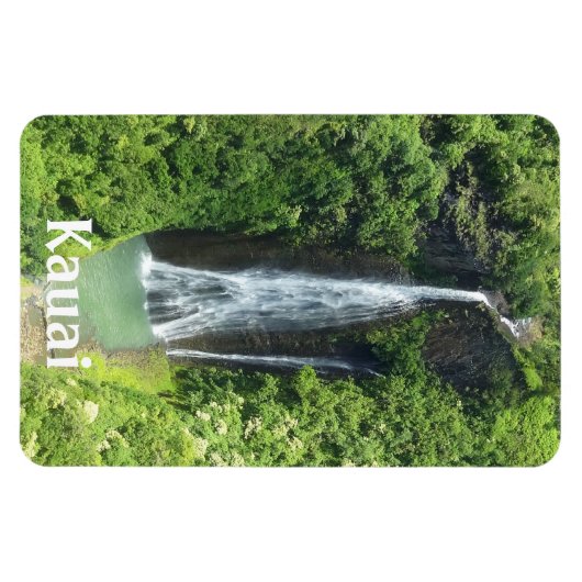 Manawaiopuna Falls Kauai Hawaii Magnet (Horizontal)