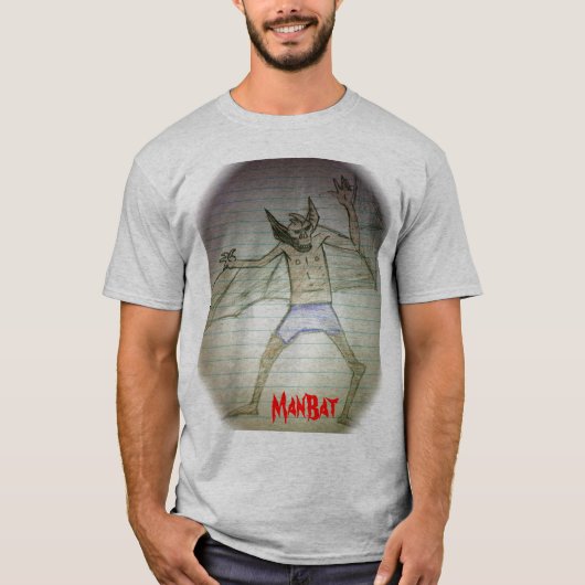 ManBat! T-Shirt (Vorderseite)