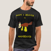 manbeaver Gleichung T-Shirt (Vorderseite)