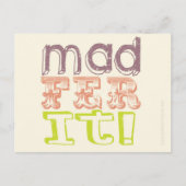 Manc Card - Mad Fire It Postkarte (Vorderseite)