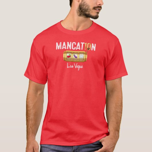 Mancation 2020 Cherry Patch T-Shirt (Vorderseite)