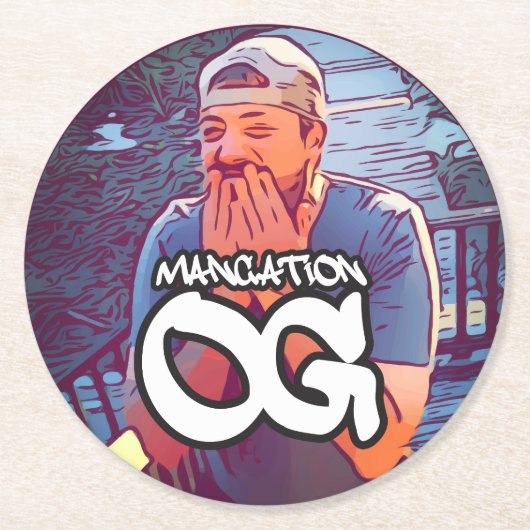 Mancation OG Untersetzer (Vorderseite)