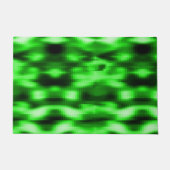 Manchado verde e preto estilo pastilhas de vidro fußmatte (Vorderseite)