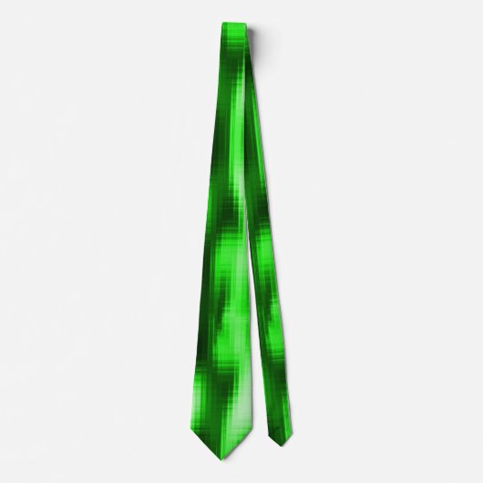 Manchado verde e preto estilo pastilhas de vidro krawatte (Vorderseite)