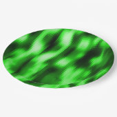 Manchado verde e preto estilo pastilhas de vidro pappteller (Schrägansicht)