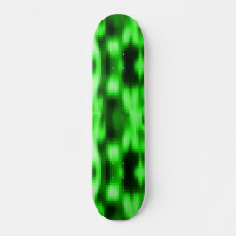 Manchado verde e preto estilo pastilhas de vidro skateboard