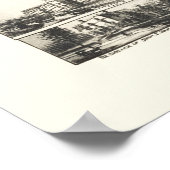 Manchaug, MA Panorama Karte - 1891 Poster (Ecke)