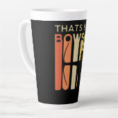 Manche Bowshit Bogenschießspende Milchtasse (Linke Ecke)