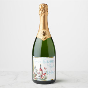 Manche Brötchen brauchen Wein Schaumweinetikett