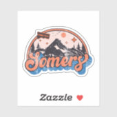 Manche, Connecticut Aufkleber (Blatt)