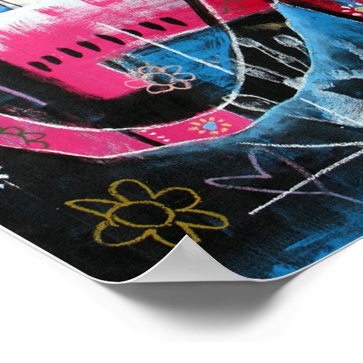 Manche Dinge können nicht gesteuert werden Poster (Ecke)