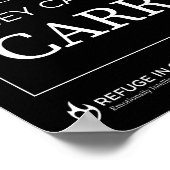 Manche Dinge können nicht repariert werden - druck Poster (Ecke)