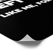 Manche Dinge sind allein besser Links. Wie ich Poster (Ecke)