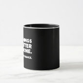 Manche Dinge sind allein besser Links. Wie ich Tasse (Zentrum)