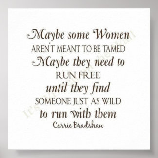 Manche Frauen sollen nicht gezähmt werden. Poster