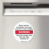 Manche Frauen tragen WARNmagnet Magnet (In Situ (Geschirrspüler))