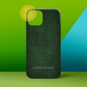 Manche Führungskraft Leinendesign mit Namen Case-Mate iPhone Hülle