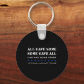 Manche gaben allen einen Knochensturm gegen Vetera Schlüsselanhänger (Vorderseite)