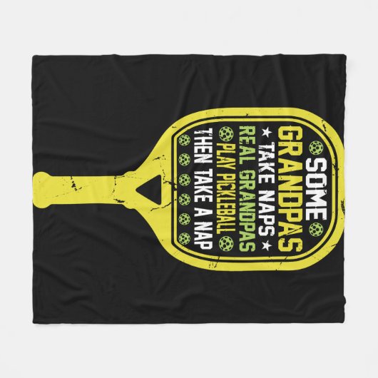 Manche Großpas nehmen Nickerchen. Echte Großpas sp Fleecedecke (Vorderseite (Horizontal))