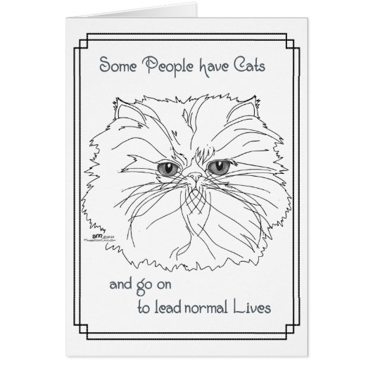 Manche Leute haben Katzen (Vorne)