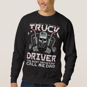 Manche Leute nennen mich Lkw-Fahrer Diesel Da Sweatshirt