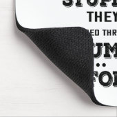 Manche Leute sind nicht vom dummen Baum gefallen, Mousepad (Ecke)