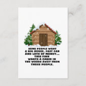 Manche Leute Wollte ein riesiges Schnellauto Begleitkarte (Vorderseite)