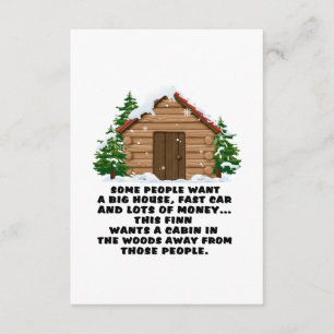 Manche Leute Wollte ein riesiges Schnellauto Begleitkarte