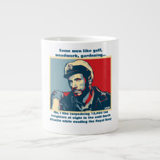 Manche Männer mögen Golf... Ich mag Torpedoschiffe Jumbo-Tasse
