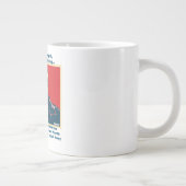 Manche Männer mögen Golf... Ich mag Torpedoschiffe Jumbo-Tasse (Rechts)