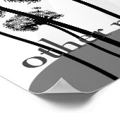 Manche Menschen sehen Unkraut-Leuchter-Plakat Poster (Ecke)