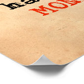 Manche Menschen sind so arm, dass sie nur Geld hab Poster (Ecke)